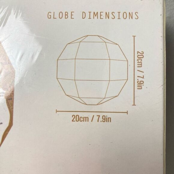 Scratch Globe Luckies of London New Sealed Box Travel Tracking Map Novelty Gift - Picture 5 of 8